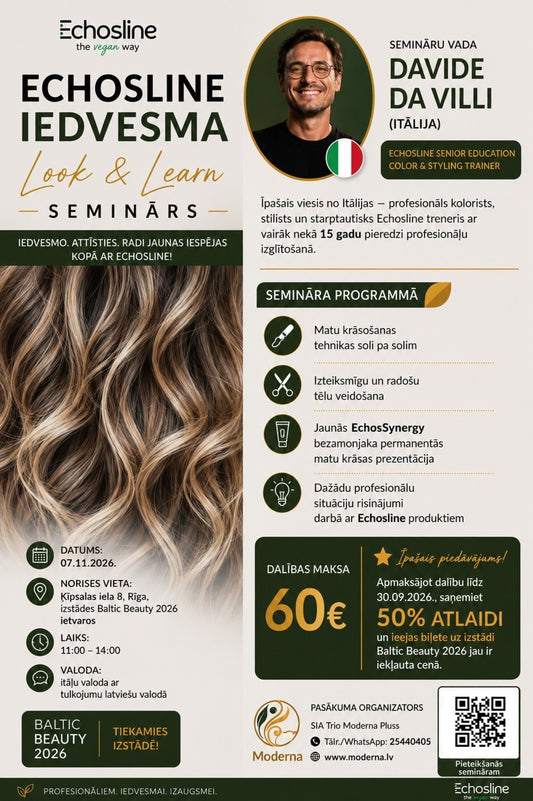 ECHOSLINE IEDVESMA Look & Learn seminārs