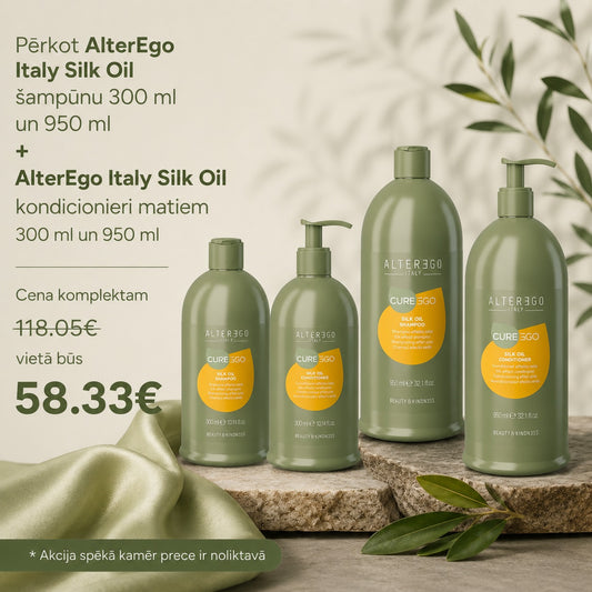 AlterEgo Italy Silk Oil Akcijas Komplekts Liels